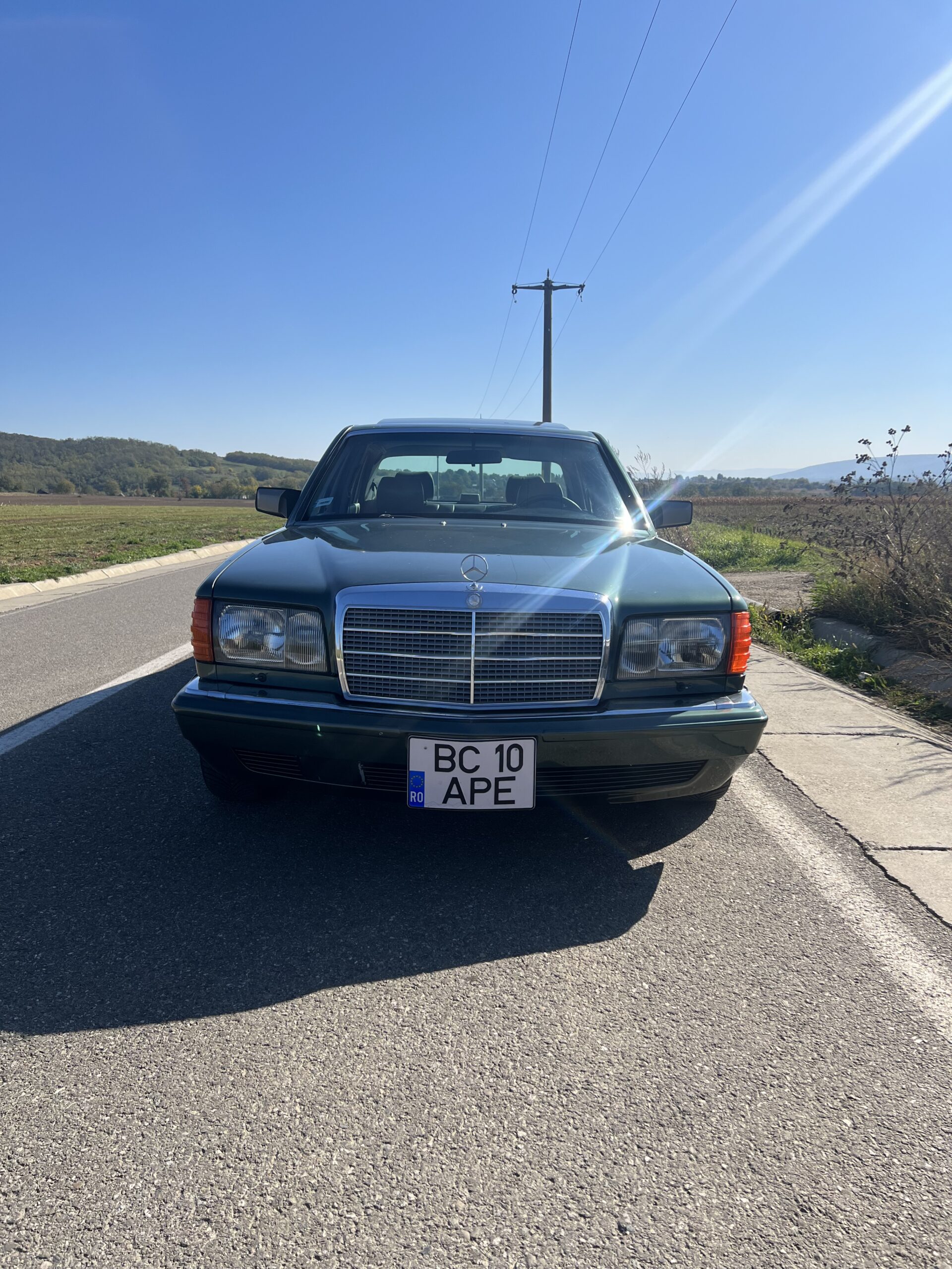 MERCEDES W126 350 SDL MODEL AMERICA