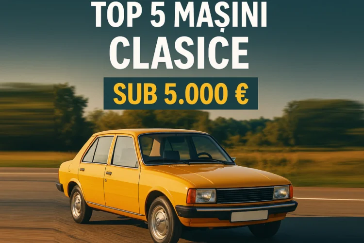 Top 5 mașini clasice sub 5.000 € pe care le poți cumpăra și în România