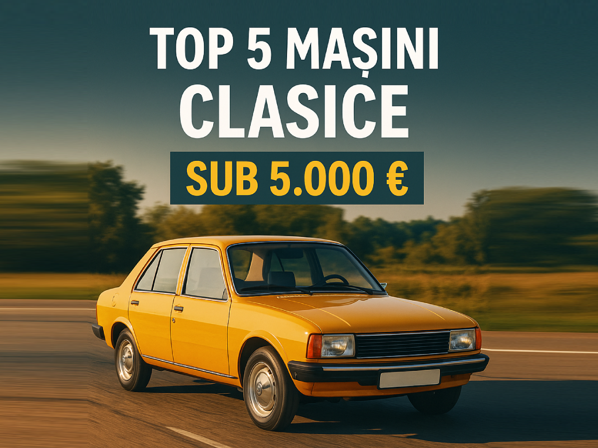 Top 5 mașini clasice sub 5.000 € pe care le poți cumpăra și în România