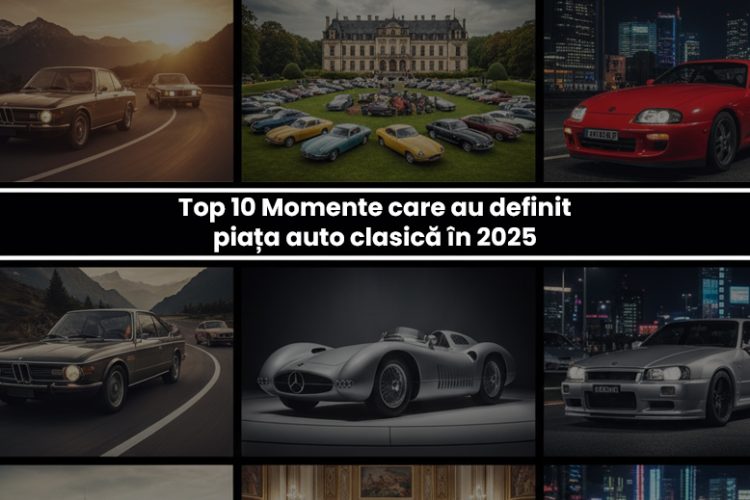 Top 10 Momente care au definit piața auto clasică în 2025